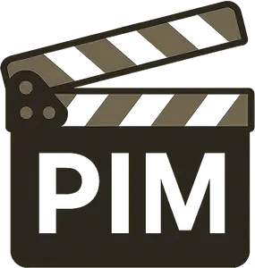 PiM action movie clapperboard