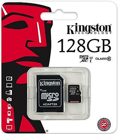 DELA DISCOUNT 128GB-Kingston-microSDCX10 Memory Cards DELA DISCOUNT  