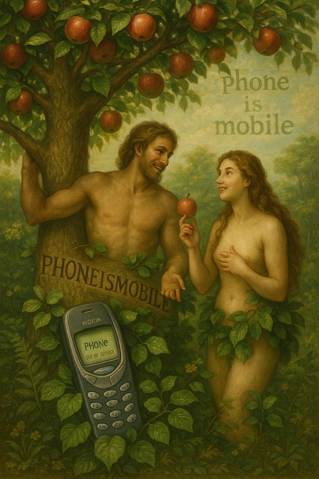 Why did Adam and Eve use an Apple? Because their Nokia was out of service in the Garden of Eden.