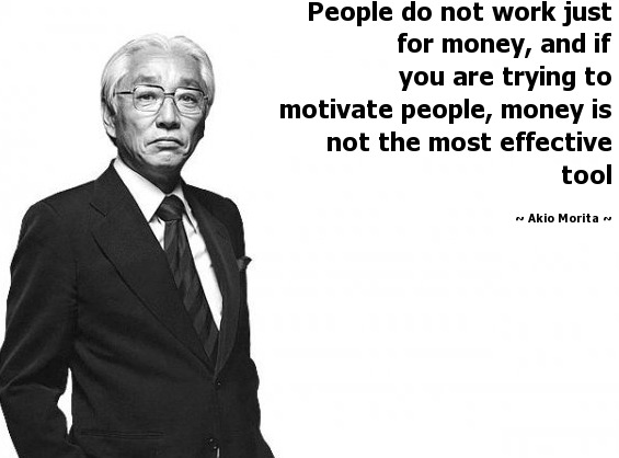 Akio Morita one of the Founders of Sony