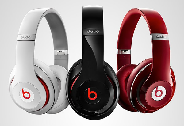 DELA DISCOUNT Beats-by-Dre-Studio-white-black-red Mobile Phone Accessories DELA DISCOUNT  