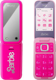 HMD Barbie Pink Mobile Flip Phone