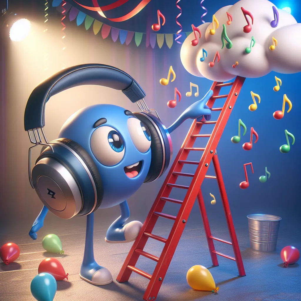 JOKE ALERT: Why did the ON Ear headphones bring a ladder to the party? 

To reach the high notes!