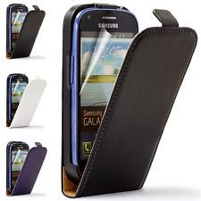 DELA DISCOUNT Leather-Wallet-vertical-Flip-Case-Cover-Samsung-Galaxy-S3-Mini Mobile Phone Accessories DELA DISCOUNT  