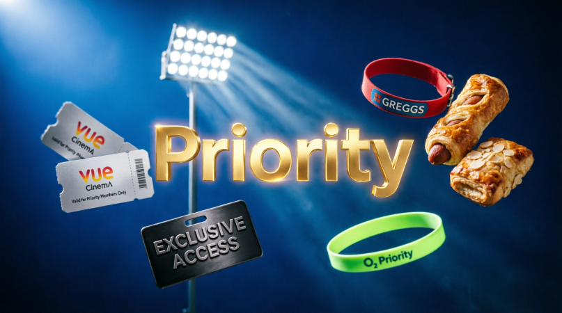 O2 Priority cinematic poster