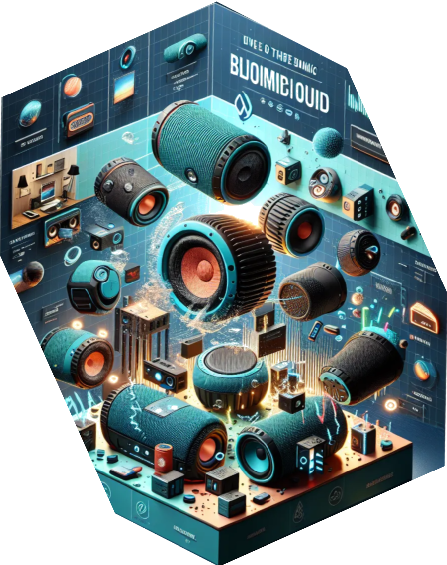 Portable Bluetooth Speaker Cymatics on The MOVE