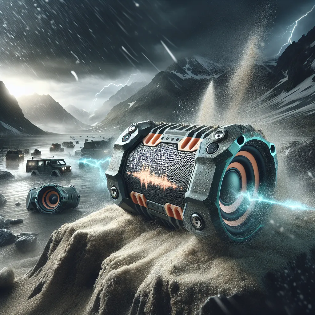 Rugged Outdoor Bluetooth Speaker Sound