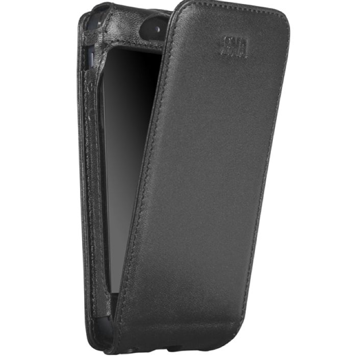 DELA DISCOUNT Sena-Magnet-Flipper-for-iPhone-5S-5-Black-leather Mobile Phone Accessories DELA DISCOUNT  
