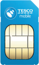 tesco mobile_sim_obly card for light  Medium User