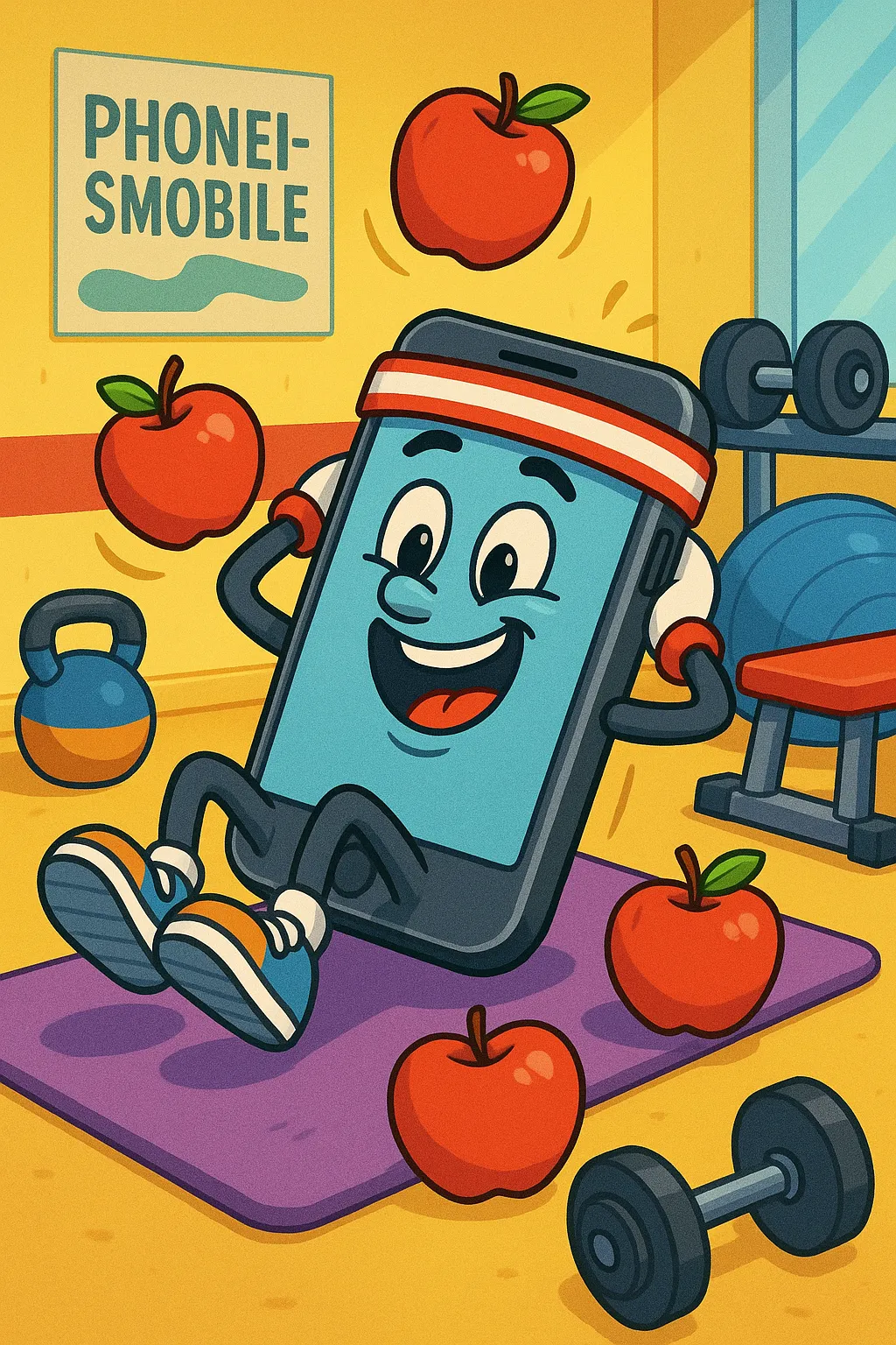 What's an iPhone's favorite kind of exercise? The Apple-crunch.