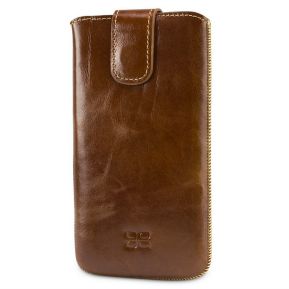 DELA DISCOUNT boulettaleatherphonecaseforhtconem8_multicaserusticbrown Mobile Phone Accessories DELA DISCOUNT  