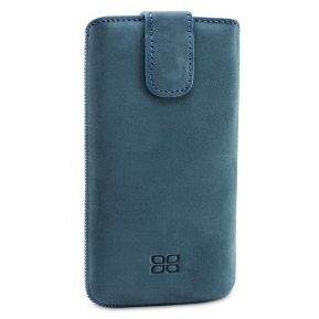 DELA DISCOUNT boulettaleatherphonecaseforsamsunggalaxys5multicasenubukblue Mobile Phone Accessories DELA DISCOUNT  