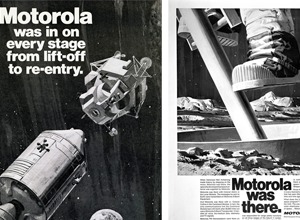 Motorola was on the moon