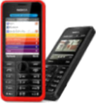 DELA DISCOUNT nokia301b Entry Level Sim Free Mobile Phones DELA DISCOUNT  