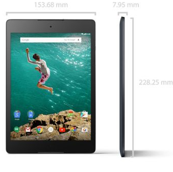 Google Nexus 9 Tablet by HTC