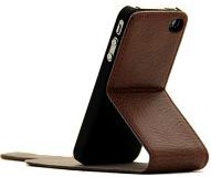 DELA DISCOUNT tech21_d3o_impact_flip_leather_case_for_iphone4s_brown_back_view_standing2 Mobile Phone Accessories DELA DISCOUNT  