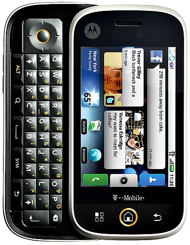 Motorola DEXT MB220, the first Motorola Android Phone