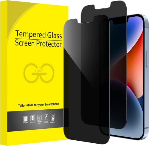 Privacy Anti-Spy Glass Screen Protector For iPhone XR 11 13 14