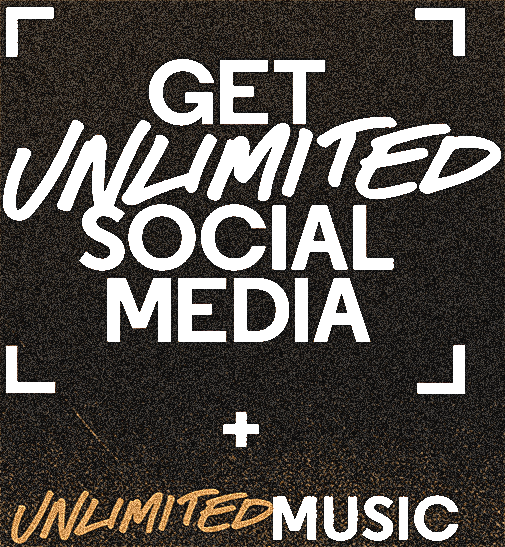 VOXI Unlimited Social Media benefit illustration showing supported social apps