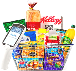 Grocery shopping at Tesco — your phone bill pays for your weekly shop